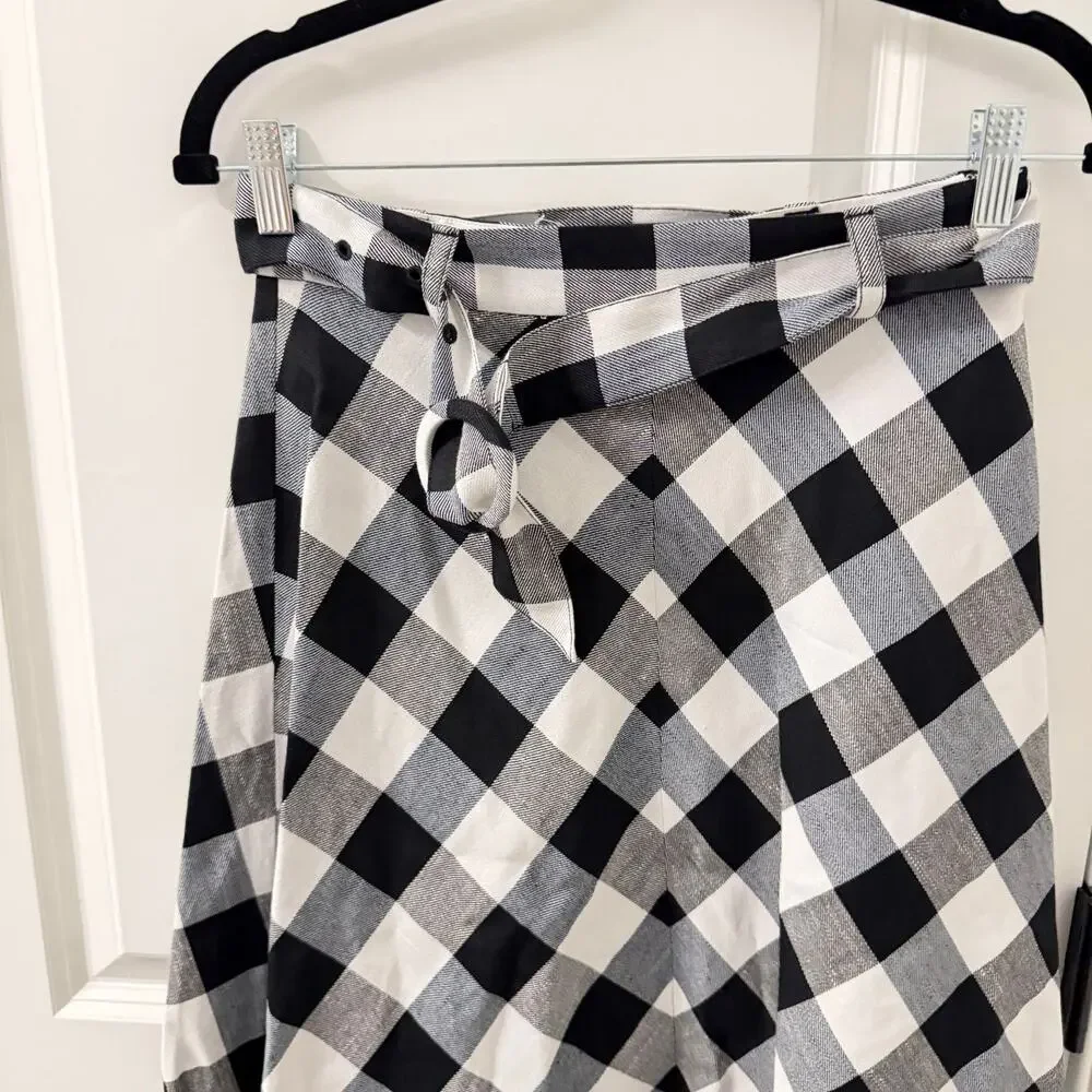 NWOT $328 kate spade gingham skirt Size 2/XS